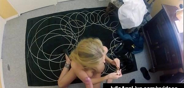  Spied On Cougar Julia Ann Gets Dick Drilled On Spycam!